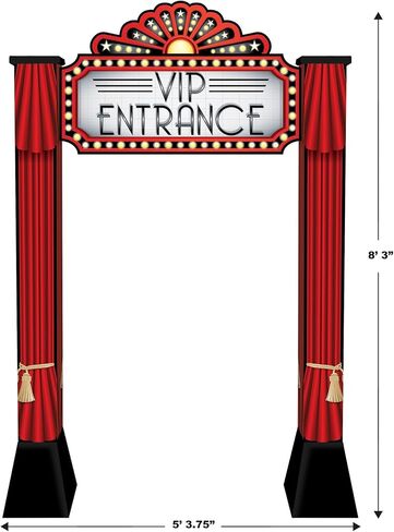 ديكور الممر ثلاثي الأبعاد من Red Carpet - 10.75 بوصة in Kuwait