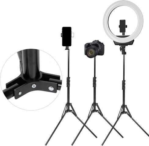 Rings Light Holder Bracket Light Stand, Non Slip Floor Photographic Fill Light Support for Live Broadcast Photography Makeup in Saudi Arabia