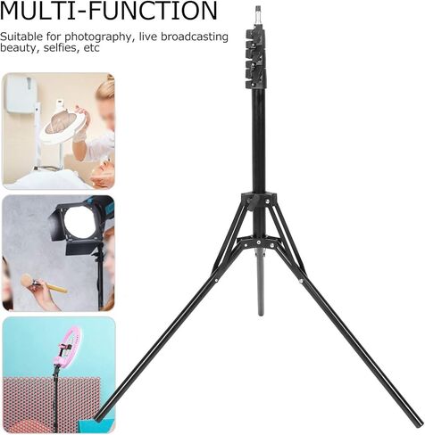 Rings Light Holder Bracket Light Stand, Non Slip Floor Photographic Fill Light Support for Live Broadcast Photography Makeup in Saudi Arabia