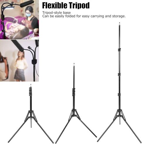 Rings Light Holder Bracket Light Stand, Non Slip Floor Photographic Fill Light Support for Live Broadcast Photography Makeup in Saudi Arabia