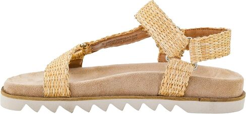 Corkys Footwear Give It A Go Strappy Sandal - 0.5-inch Platform - Adjustable Comfort Straps - Soft Plush Cushioned Soles for Blissful Steps - All Day Wear in Saudi Arabia
