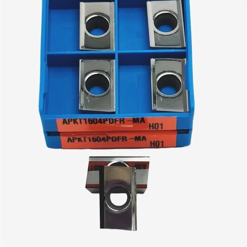 10 قطع APKT1604PDFR-MA H01 إدراج كربيد للألمنيوم، APKT1604PDFR-MA3 H01/APKT1604PDFR-G2 H01 CNC كربيد إدراج القاطع أداة مخرطة CNC (APKT1604PDFR-MA3 H01) in Kuwait