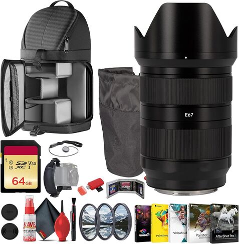 لايكا فاريو إلماريت SL 28-70 ملم f2.8 ASPH عدسة L Mount | تكبير قياسي بفتحة ثابتة مع تركيز تلقائي سريع لمحترفي الصور والفيديو (11196) + حقيبة ظهر + برامج صور + المزيد in Saudi Arabia