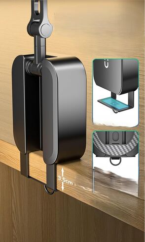 Vortex PMS001 Portable Foldable Magnetic Phone Stand Holder - Adjustable Travel Kickstand with Ring Grip for iPhone 12-16 Series, Plastic Desktop Grip for Video Calls & Navigation(2 pcs Package) in Saudi Arabia