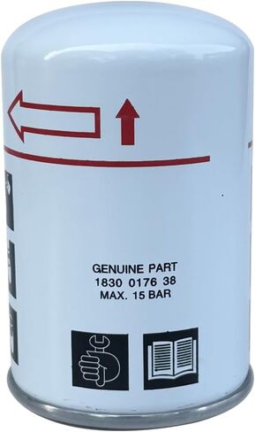 1830017638 Oil Filter Compatible with Air Compressor G2FF G4FF G5FF, Replacement Part 1837004356 in Saudi Arabia