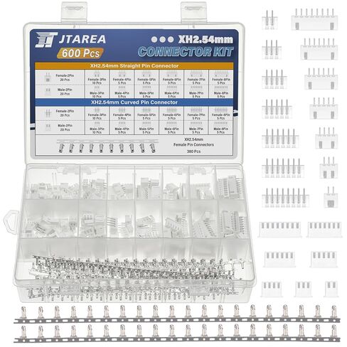 29values 600pcs JST PH 2.0 مم مجموعة موصل 2.0 مم 2 3 4 5 6 7 8 دبوس الإناث السكني in Kuwait