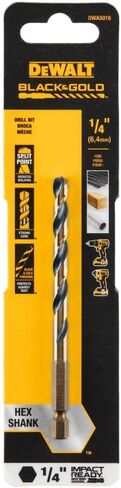 1/4IN BLACK AND GOLD IR DRILL BIT in Saudi Arabia
