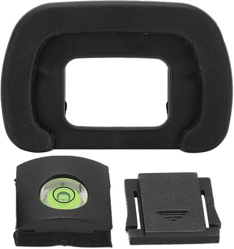 Tbest Viewfinder Eyecup غطاء الحذاء البارد مجموعة Horizon Level Set ملحقات حماية متينة ممتازة لكاميرا PENTAX K5IIS K5II K30 K50 K5 KS1، بلاستيك ومطاط أسود in Kuwait