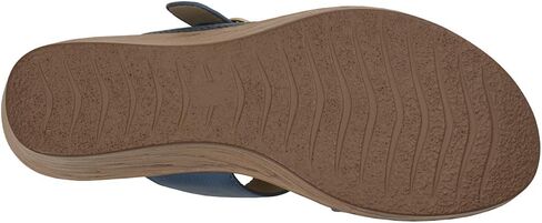 G.C. Shoes Women's Odalis Buckle Comfort Wedge Sandals in Saudi Arabia