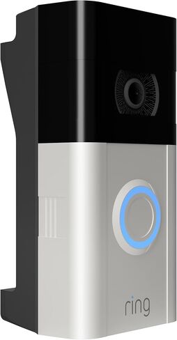 حامل جرس الباب الدائري الفاخر لجوانب الفينيل الهولندية مقاس 4 بوصات - متوافق مع Ring Battery PRO وPlus وRing 3 و4 - ليس لجرس الباب بالبطارية Ring in Kuwait