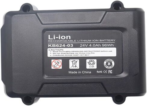 Replacement 4.0Ah 24V Lithium Battery for Kobalt 24V Battery, Compatible with KB624-03 KB524-03 KB424-03 KB224-03 KB124-03 0673802 1051230 Lithium Ion Cordless Tools Battery in Saudi Arabia