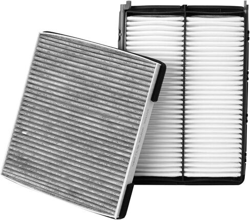 Engine & Cabin Air Filter Replacement Kit Compatible with Kia Sorento 2020 2019 2018 2017 2016– Fits OEM 97134-C6900, C6C79-AC000, CF12161, WP10370, 28113-A9100 in Saudi Arabia