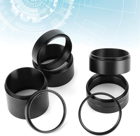 Niiyen 8PCS Set Lens Adapter Ring, Extension Tube Astronomical Telescope Accessory, 3 5 7 10 12 15 20 30mm in Kuwait