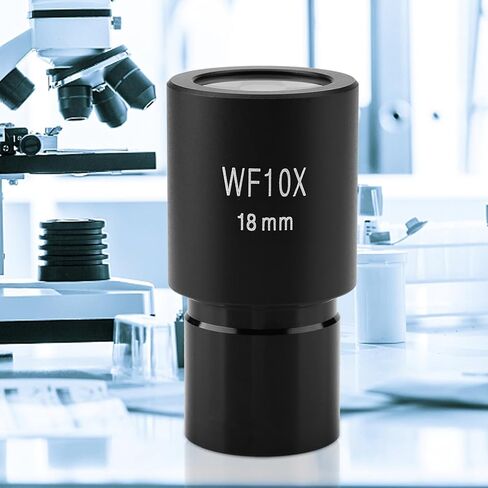 عدسة DM-WF001 مقاس 23.2 مم، عدسة مجهرية بيولوجية، عدسة مجهرية 10X، عدسة واسعة المجال للميكروسكوبات البيولوجية in Saudi Arabia