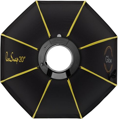 صندوق إضاءة مثمن Glow PS-B20K ParaSnap (20 بوصة) لفلاشات الرأس المستديرة Zoom Li-on X وProfoto A1 وGodox V1 in Saudi Arabia