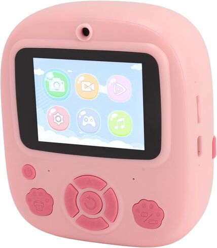 Yoidesu Kids Instant Print Camera, 1080P HD Digital Camera with Built in Printer, 2.4 Inch IPS Screen, Rechargeable Battery, for Boys Girls Age 3-12, with 32GB SD Card (Purple) in Kuwait
