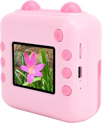 Yoidesu Instant Camera, 48MP HD Kids Digital Camera with 2.4 Inch IPS Screen, Thermal Printing, Selfie Timer, for Children Birthday Gift (Roseate) in Kuwait