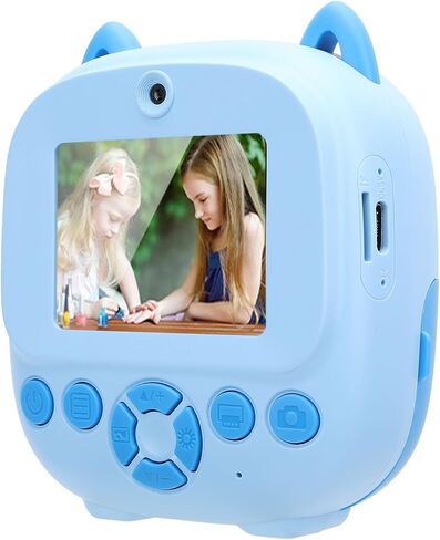 Yoidesu Instant Print Camera 48MP 1080P Digital Camera with Thermal Printing Technology 2.4 Inch Screen Selfie Timer Games Music for Kids Teens Adults (Roseate) in Saudi Arabia