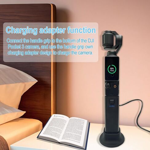 Suptig Mount Stand Handle Grip Compatible for DJI Osmo Pocket 3, Xtra Muse, Osmo Pocket 3 Accessories in Saudi Arabia