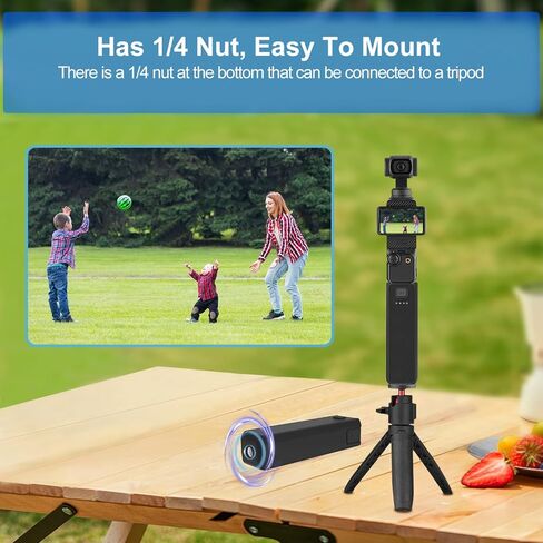 Suptig Mount Stand Handle Grip Compatible for DJI Osmo Pocket 3, Xtra Muse, Osmo Pocket 3 Accessories in Saudi Arabia