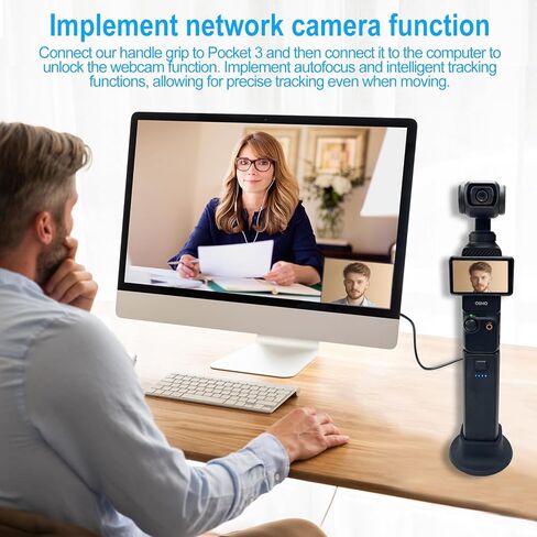 Suptig Mount Stand Handle Grip Compatible for DJI Osmo Pocket 3, Xtra Muse, Osmo Pocket 3 Accessories in Saudi Arabia
