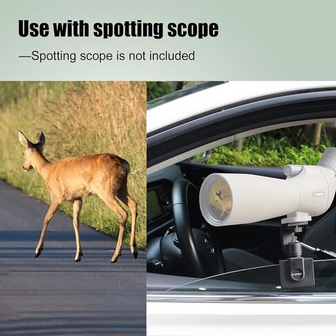 SVBONY SV126 Car Window Mount Adjustable Bundle with SV28 Spotting Scopes in Saudi Arabia