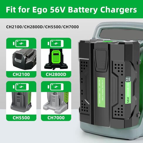 Replacement for EGO 56V Battery 2.5Ah, Compatible with BA1400 BA1400T BA2800 BA2800T Batterise, 3.0Ah Capacity New Upgrade in Saudi Arabia