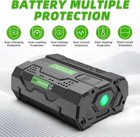 Replacement for EGO 56V Battery 2.5Ah, Compatible with BA1400 BA1400T BA2800 BA2800T Batterise, 3.0Ah Capacity New Upgrade in Saudi Arabia