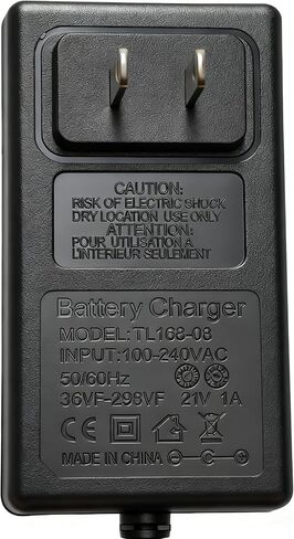 【شاحن الولايات المتحدة 】 Tecboy 21V 1A محول التيار المتردد شاحن سلك الطاقة لبطاريات الليثيوم ماكيتا 18 فولت، متوافق مع شاحن بطارية ماكيتا 18 فولت LXT DC18SD DC18RC DC18SE DC18RA DC18SC in Kuwait