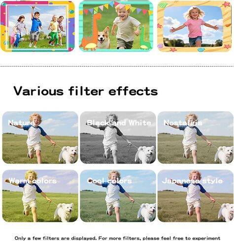 Yoidesu Instant Print Camera, 2.4 Inch HD Screen 48MP Photo 1080P Video 8X Digital Zoom, with Flash Date Setting MP3 Music Play, for Kids Teens Adults Travel Party Gift in Kuwait