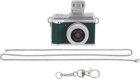 Small Keychain Camera, 1080P HD Video Recorder with LED Light and 3 Filters, 0.96 Inch Color Screen, Portable Mini Camera for Travel Photography (Green) in Saudi Arabia