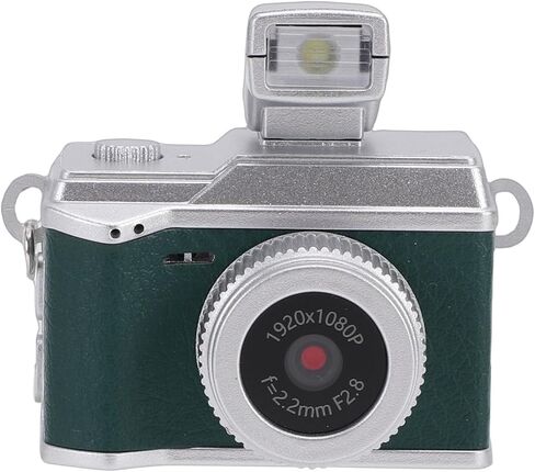 Small Keychain Camera, 1080P HD Video Recorder with LED Light and 3 Filters, 0.96 Inch Color Screen, Portable Mini Camera for Travel Photography (Green) in Saudi Arabia