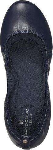 Bandolino Women's Edition Ballet Flat, Blue 428, 11 Wide in Saudi Arabia
