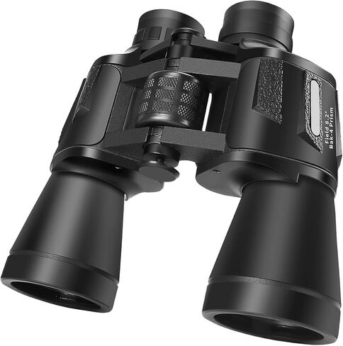 Elenai Ten X Binoculars for Adults with Natural Eye-True Optics, Metallic Body, IPX Three Water Resistance and Anti Slip Grip, Lightweight for Hunting Essentials, Camping Essentials and Bird Watching in Saudi Arabia