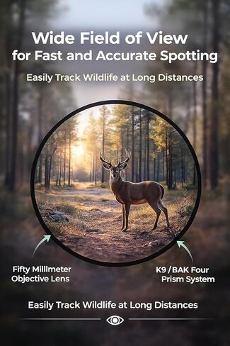 Elenai Ten X Binoculars for Adults with Natural Eye-True Optics, Metallic Body, IPX Three Water Resistance and Anti Slip Grip, Lightweight for Hunting Essentials, Camping Essentials and Bird Watching in Saudi Arabia