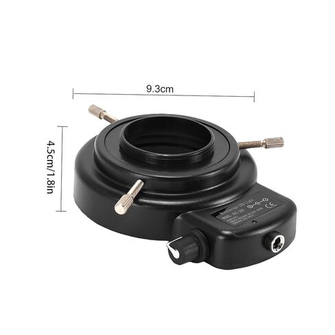 LED Microscope Ring Light 144 LED Ring Light for Stereo Microscope and Camera Adjustable with Dimmer for Stereoscopic Microscope Labs in Saudi Arabia