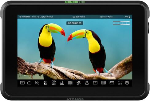 Atomos Shinobi 7 RX 7-inch HDR Monitor Bundle with Wireless Video Monitoring Transmitter and Receiver Set (2 Items) in Saudi Arabia