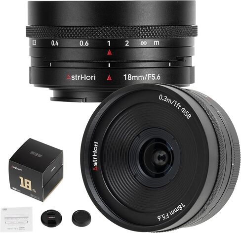 AstrHori 18mm F5.6 Shift Lens for Full-Frame Mirrorless Cameras, ±6mm Perspective Control Ultra-Wide Prime Lens for Architecture, Interior and Landscape Photography (fit for E-Mount) in Saudi Arabia
