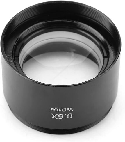 CHICIRIS Industry Video Microscope 48mm Mounting - KP-0.5X Auxiliary Stereo Microscope Objective Lens with Increased Field of View in Saudi Arabia