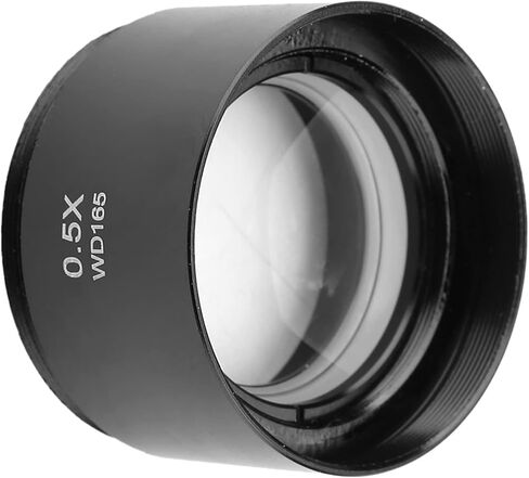 CHICIRIS Industry Video Microscope 48mm Mounting - KP-0.5X Auxiliary Stereo Microscope Objective Lens with Increased Field of View in Saudi Arabia