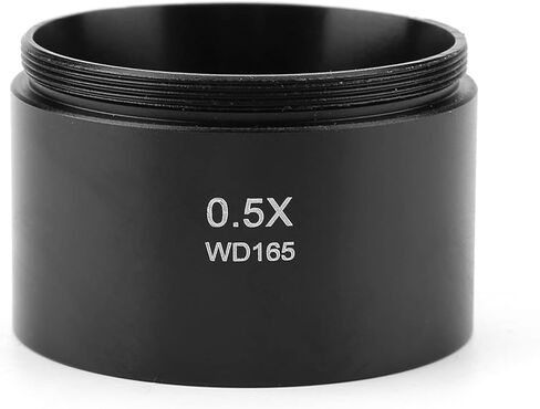 CHICIRIS Industry Video Microscope 48mm Mounting - KP-0.5X Auxiliary Stereo Microscope Objective Lens with Increased Field of View in Saudi Arabia