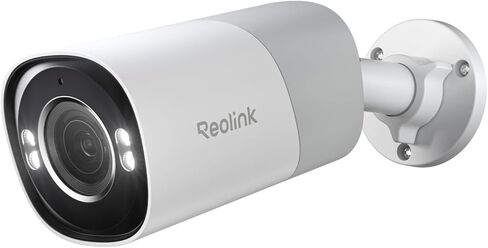 REOLINK RP-PCB8MZ 4K PoE Camera with 5X Optical Zoom, 133° Wide View, Color Night Vision, Smart Detection, Perimeter Protection, 24/7 Recording, and AI Video Search in Saudi Arabia