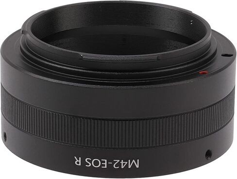 Fotga M42-EOSR M42 to RF Lens Adapter, Full Metal Manual Focus Adapter for M42 Mount Lens for Canon EOS R Series R5 R6 R7 R8 RP R3 R10 R50 R100 Mirrorless Camera, Enable Infinity Focus in Saudi Arabia