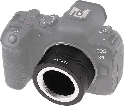 Fotga M42-EOSR M42 to RF Lens Adapter, Full Metal Manual Focus Adapter for M42 Mount Lens for Canon EOS R Series R5 R6 R7 R8 RP R3 R10 R50 R100 Mirrorless Camera, Enable Infinity Focus in Saudi Arabia