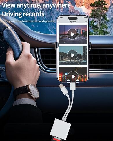 قارئ بطاقة USB C Lightning إلى SD Micro SD لجهاز iPhone16 15 14 لجهاز iPad Pro Android وكاميرا TF محول نقل الذاكرة من النوع C لأجهزة Apple Mac المحمول والتخزين الخارجي الرقمي وملحقات مدمجة متعددة المنافذ in Kuwait