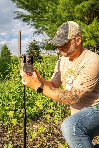 كاميرا TACTACAM Reveal X PRO Cellular Trail، Verizon وAT&T، بدون توهج، تتبع نظام تحديد المواقع العالمي (GPS) المتكامل، شاشة LCD مدمجة، صور عالية الدقة وفيديو عالي الدقة + لوحة شمسية + حزمة بطارية ليثيوم ليبو + بطاقة SD سعة 32 جيجابايت in Saudi Arabia