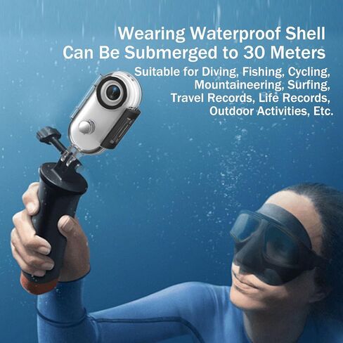 POV Sports Camera Magnetic, Ski Camera, 4K Ultra Wide Angle Mini Wearable Body Adventure Action Cameras, for Vlogging, Cycling, Diving (Black,64G) in Kuwait