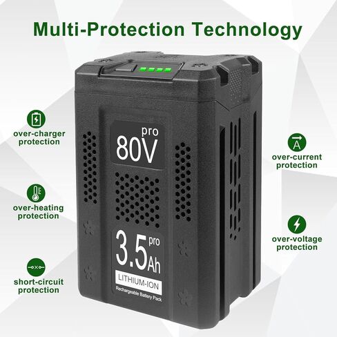 استبدال بطارية DTK 3500 مللي أمبير في الساعة لبطارية Kobalt 80V متوافقة مع KB2580-06 KB680-06 KB280-06 أدوات كهربائية لاسلكية ليثيوم أيون in Kuwait