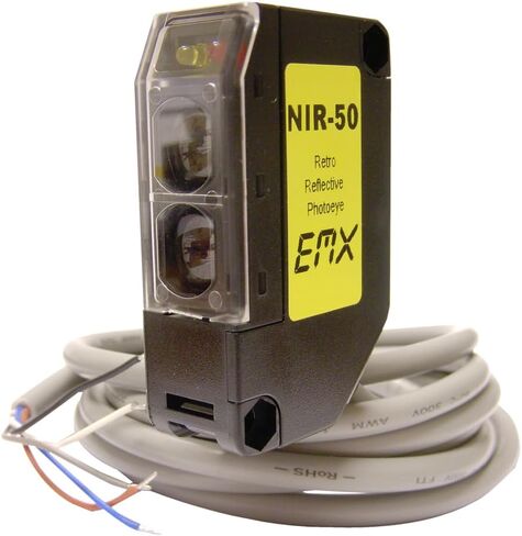 EMX NIR-50 طقم Photoeye الرجعي 30 قدم IP66 12-240VDC 24-240VAC in Saudi Arabia