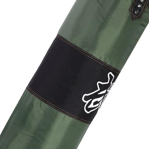 Empty Punching Sandbag with Metal Chain, Zipper Seal, for Kickboxing Training at Home or Gym (1.2m / 3.9ft) in Saudi Arabia